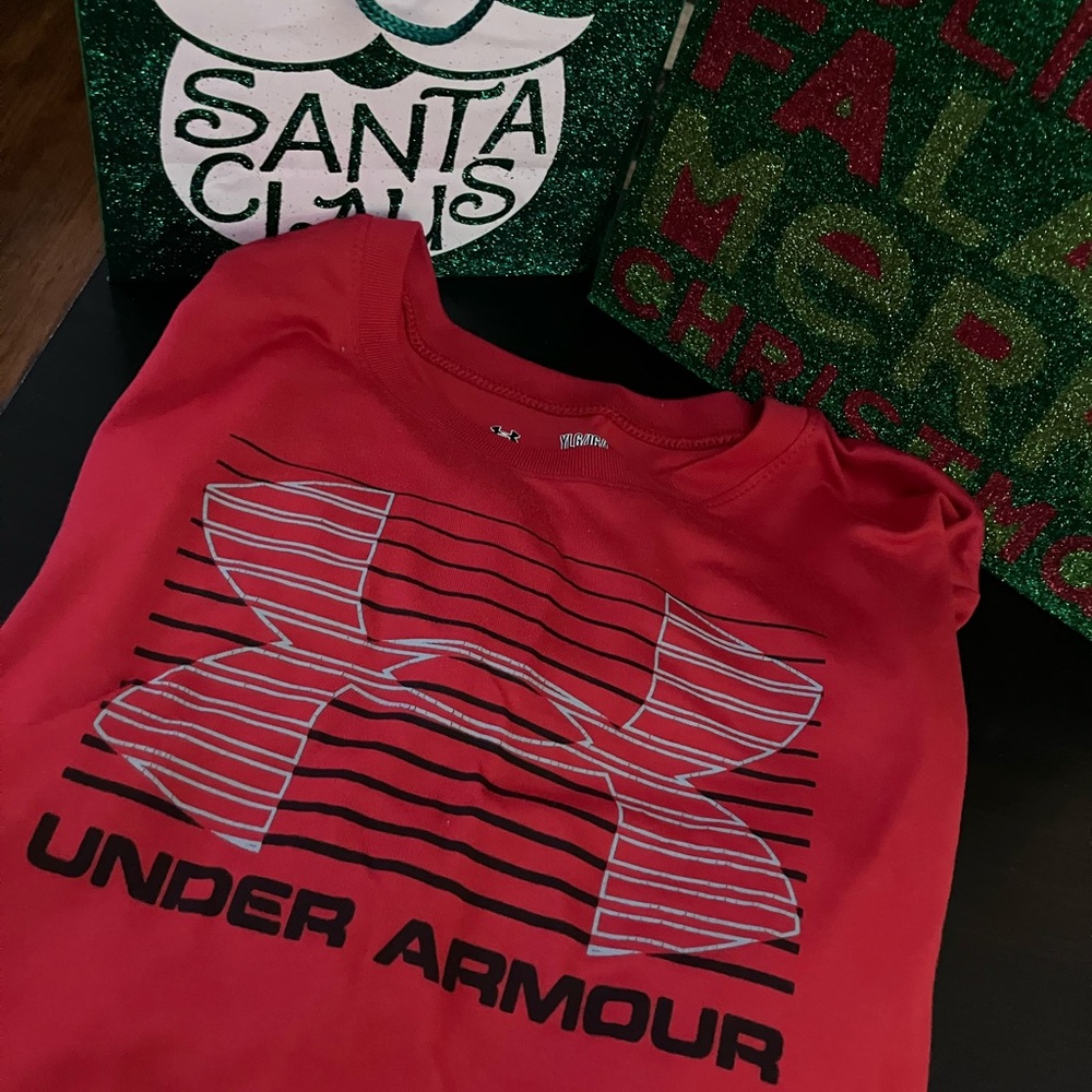 Under Armour Kids Red Graphic T-Shirt
